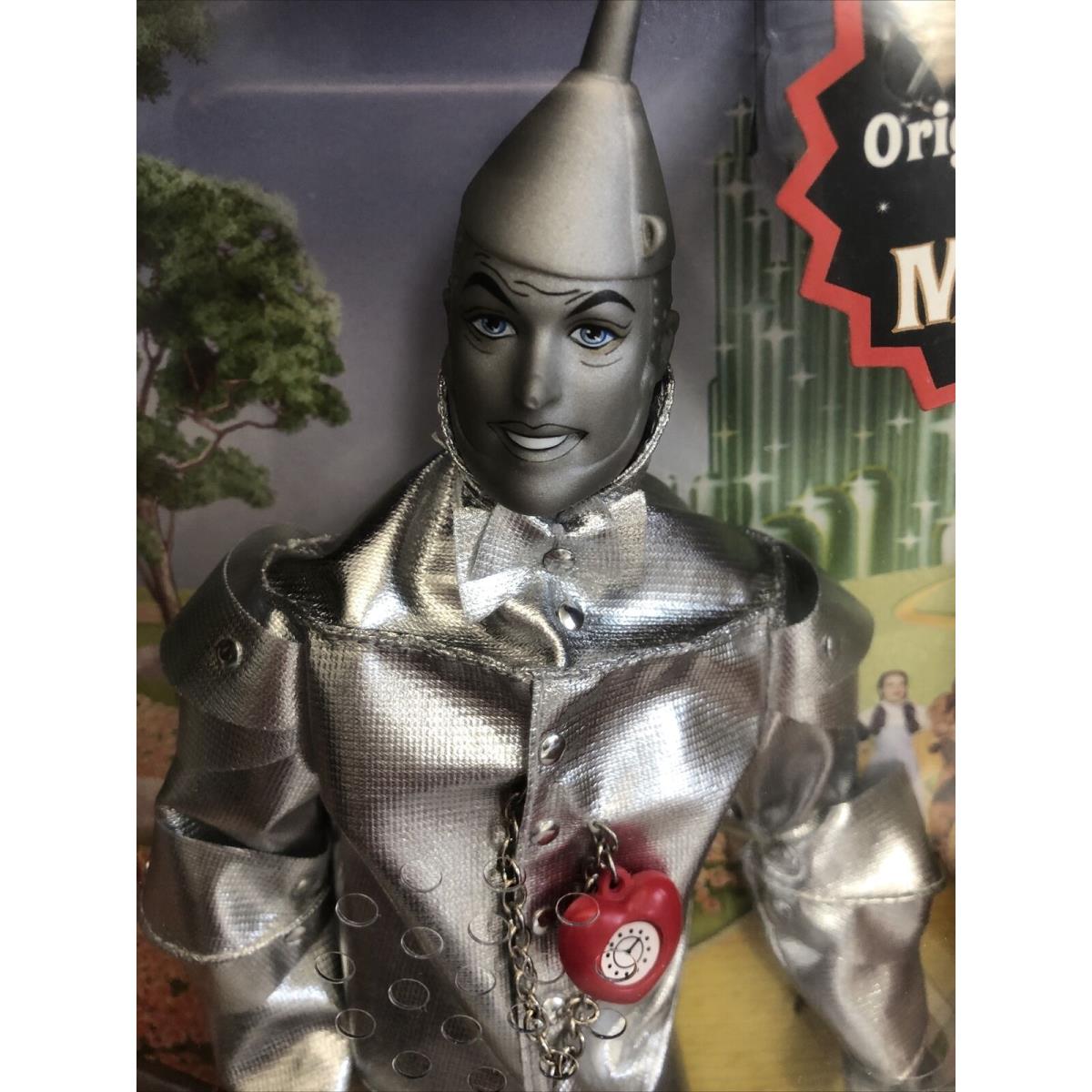 2008 Wizard of OZ Tin Man Ken Barbie Doll with Oil Can Axe Heart Clock