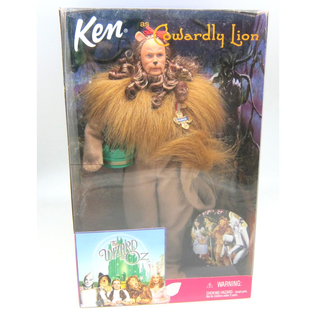 Ken as Cowardly Lion Vintage 1999 Wizard of Oz Collection Mattel Barbie Nrfb