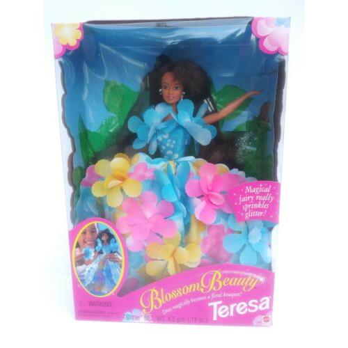 Blossom Beauty Teresa Doll 17035 Never Removed From Box 1996 Mattel Inc