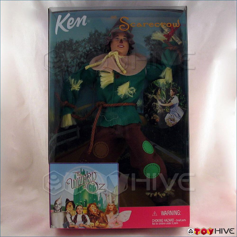 Barbie Ken as The Scarecrow Doll in Wizard of Oz with Diploma