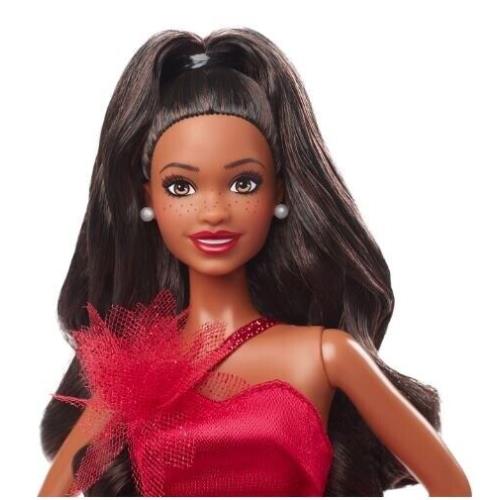 2022 Holiday African American Barbie Doll IN Stock Now