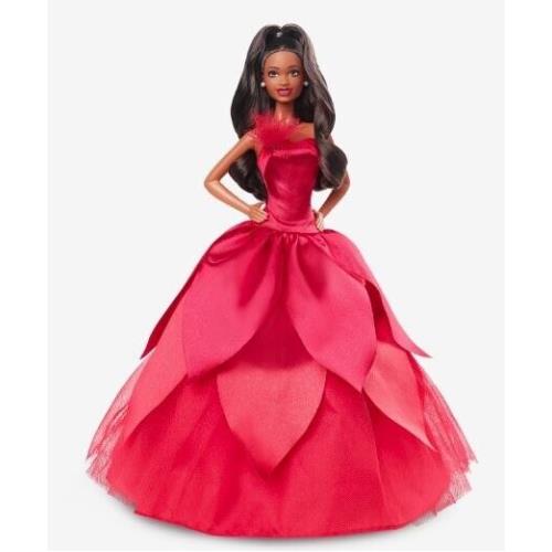 2022 Holiday African American Barbie Doll IN Stock Now