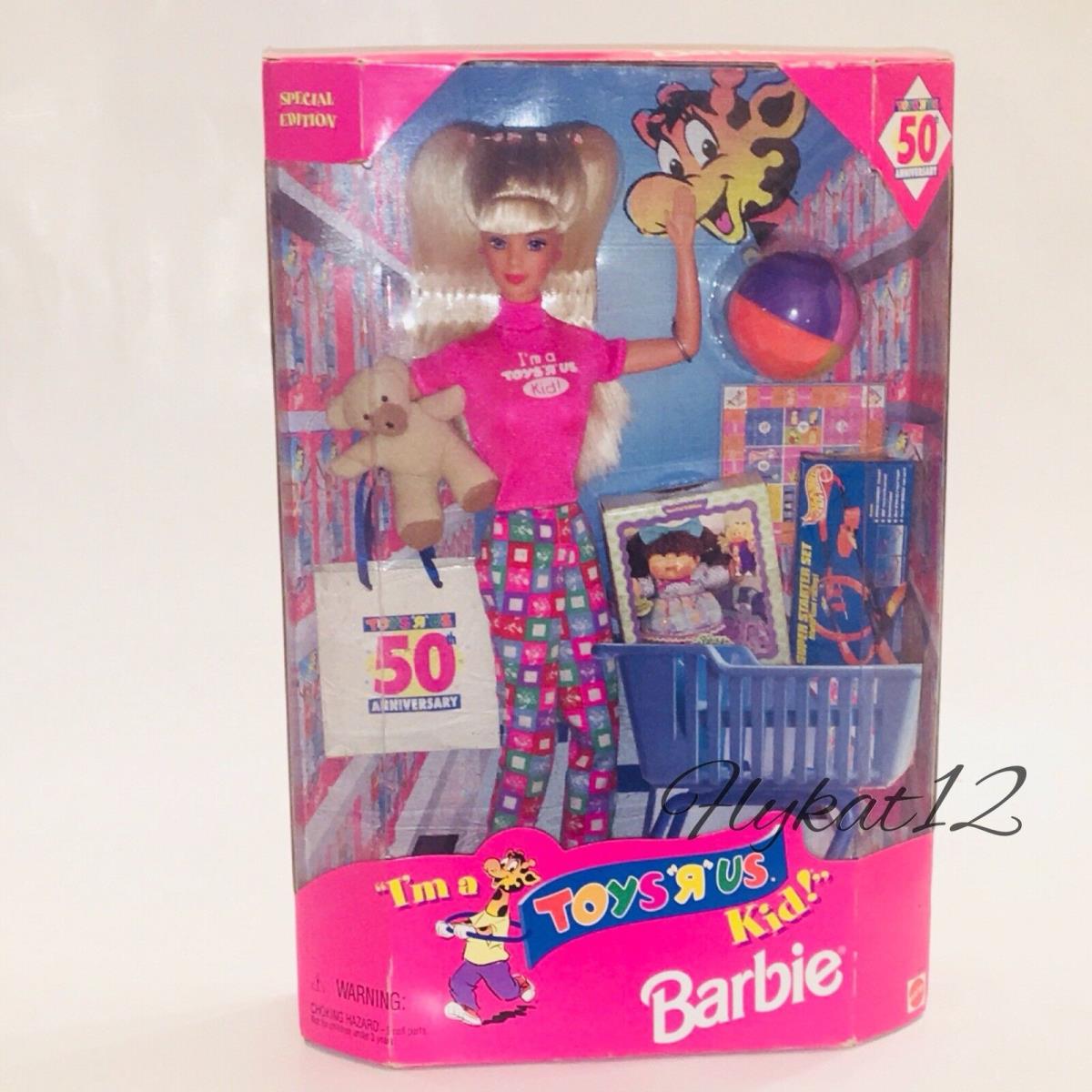 Toys R Us Special Edition 1997 Mattel Barbie 50th Anniversary Doll 18895