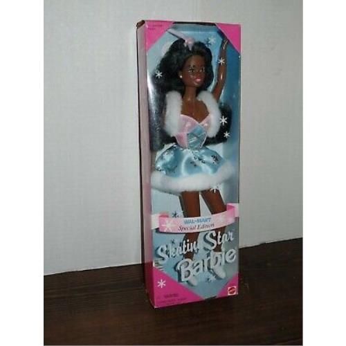 Skating Star Black Barbie Doll Wal-mart SE 16691 Nrfb 1995 Mattel Inc