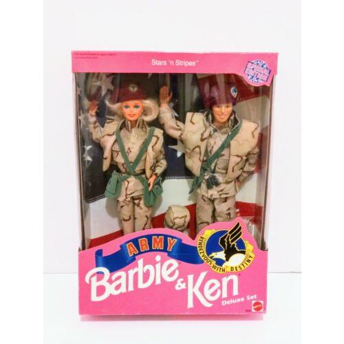 1992 Mattel - Barbie Ken Army Deluxe Set Special Edition