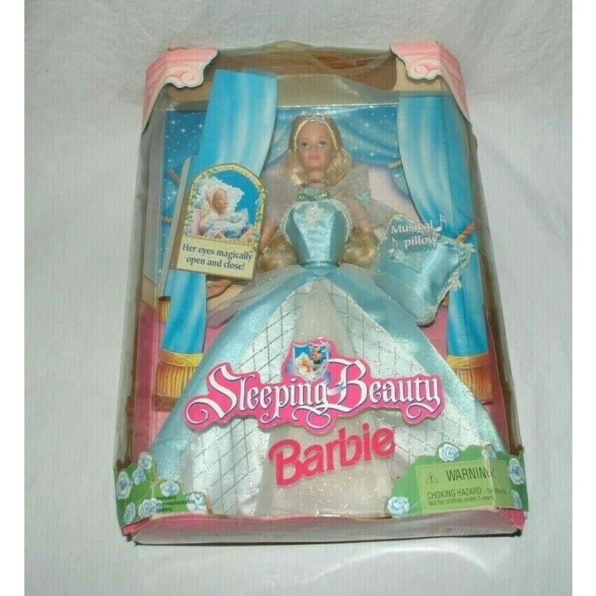 Beautiful 1998 Sleeping Beauty Barbie Doll By Mattel 20489