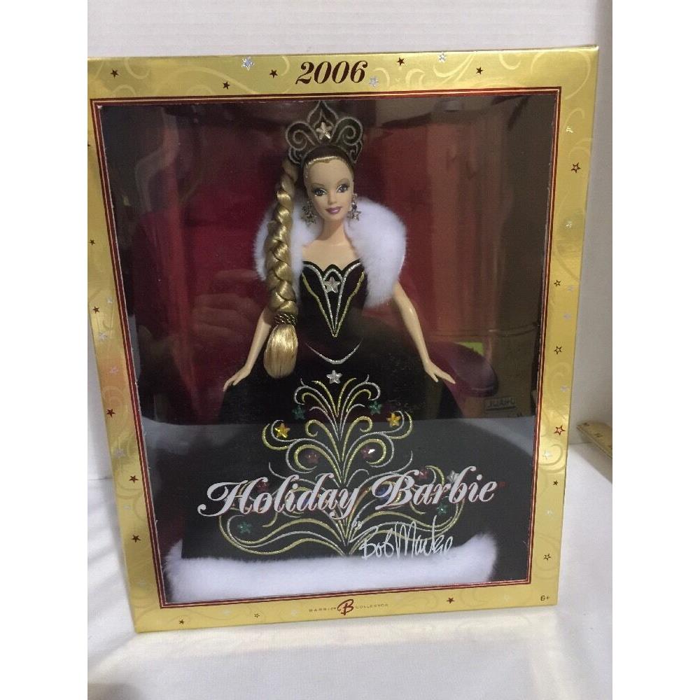 Holiday Barbie 2006 By Bob Mackie Collector`s Edition Mattel