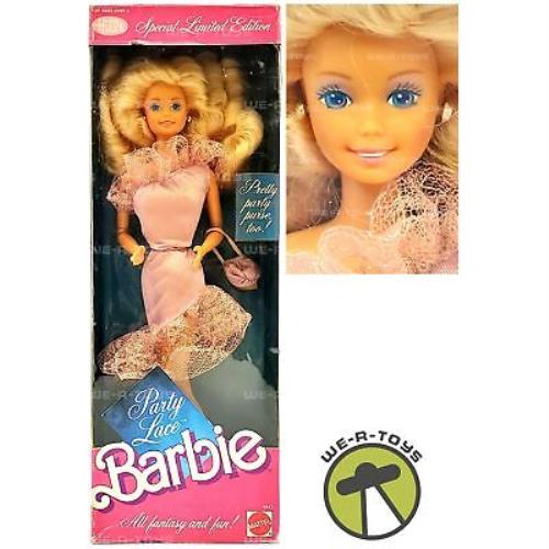 Barbie Party Lace Special Limited Edition Doll 1989 Mattel 4843 Nrfb