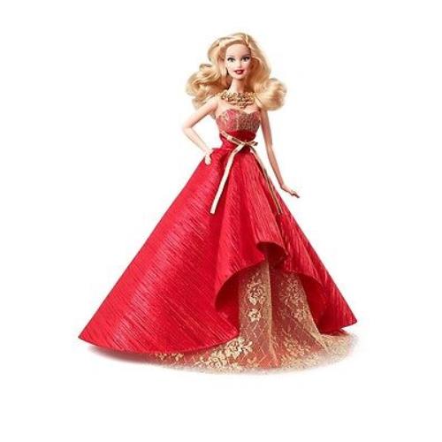 2014 Happy Holiday Barbie Doll Collectors Blond Edition Nrfb