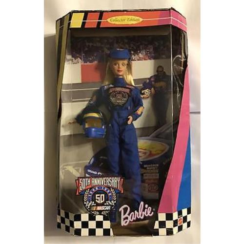 1998 Nascar 50th Anniversary Barbie Collector`s Edition