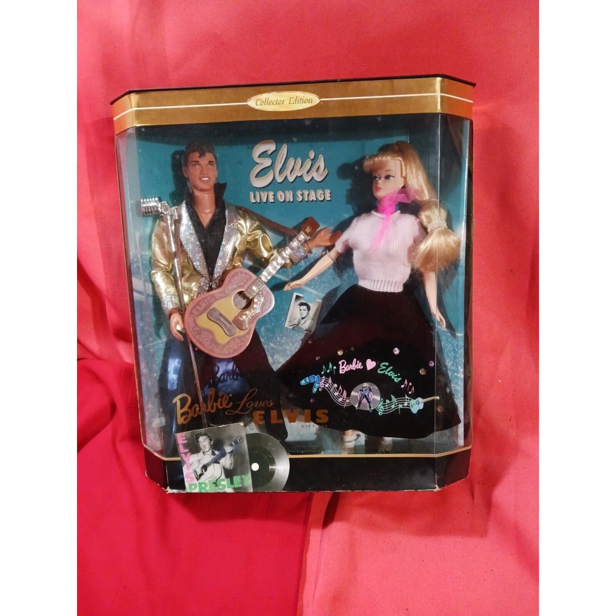 Barbie Loves Elvis Live on Stage 1996 Gift Set Collector Edition