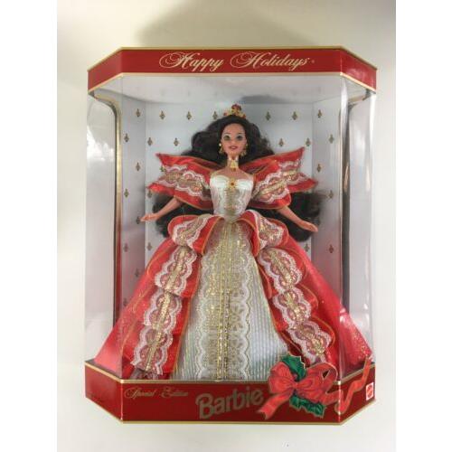 1997 Barbie Happy Holidays Doll - Special Edition 10th Anniversary