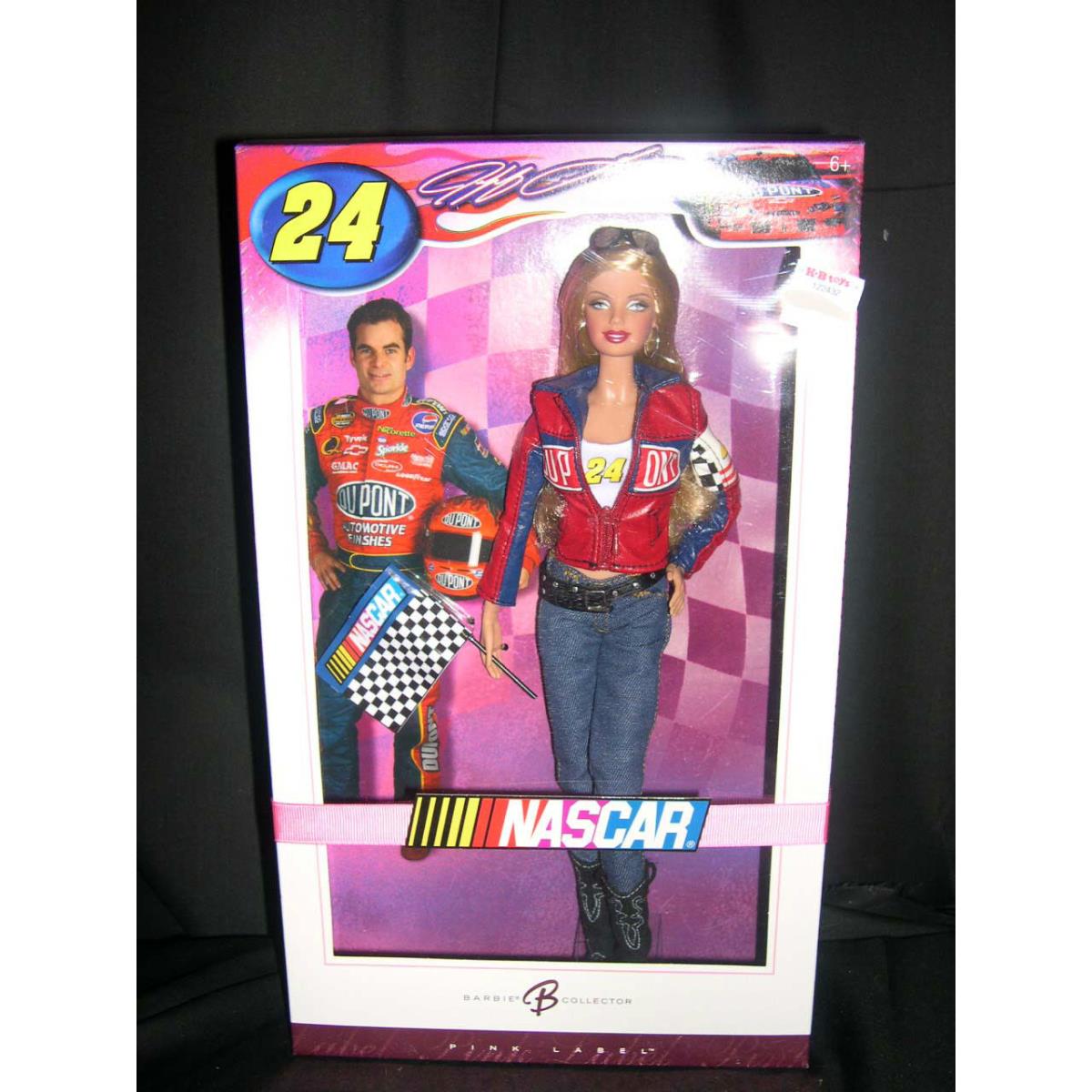 Barbie Jeff Gordon Nascar Doll Mint