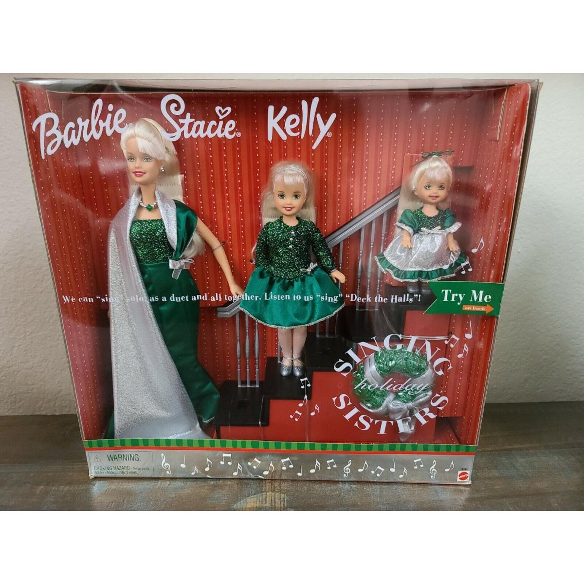 Barbie Stacie and Kelly Dolls Holiday Sisters Gift Set 26260