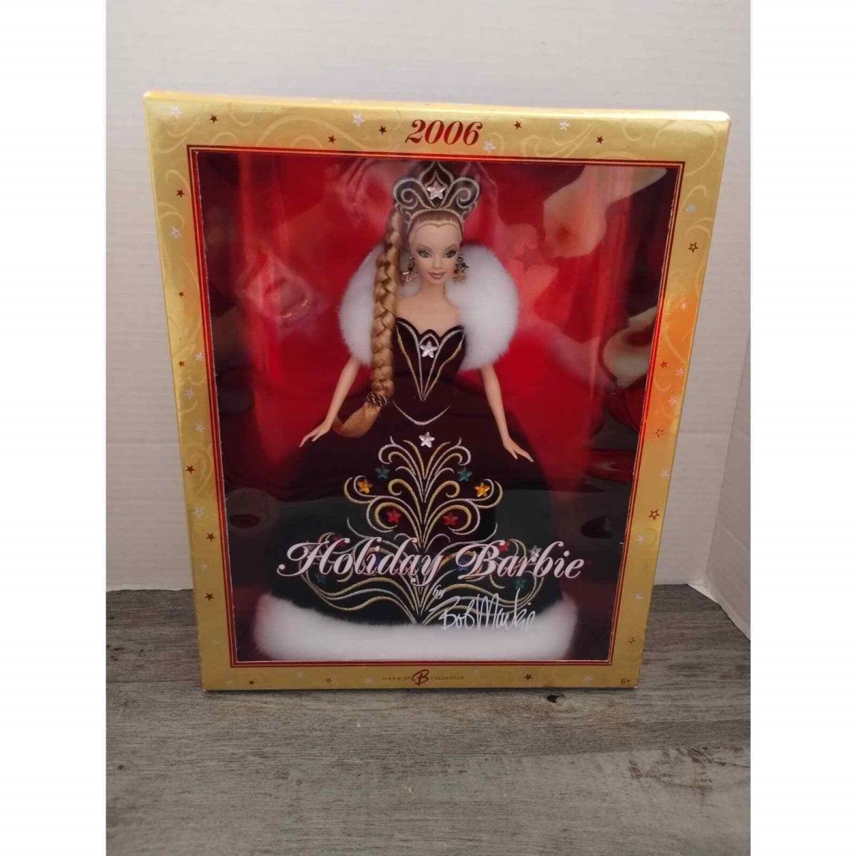 Bob Mackie Holiday Barbie Doll 2006 Collectors Edition J0949 Nrfb