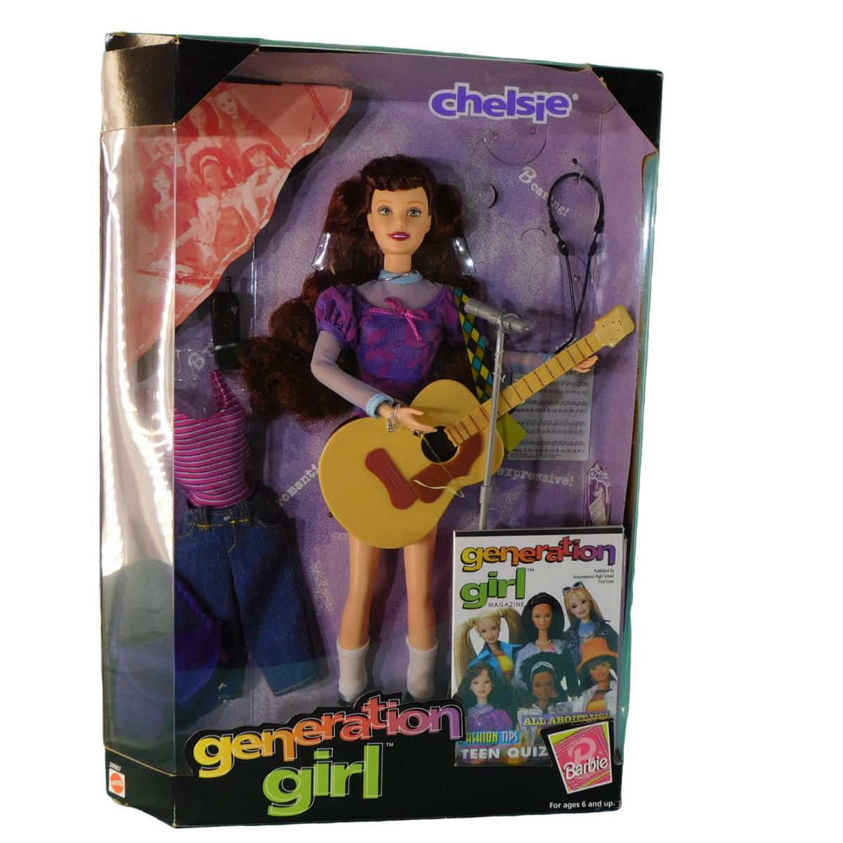 Generation Girl Chelsie Barbie Doll Mattel 20967 1998 Nob