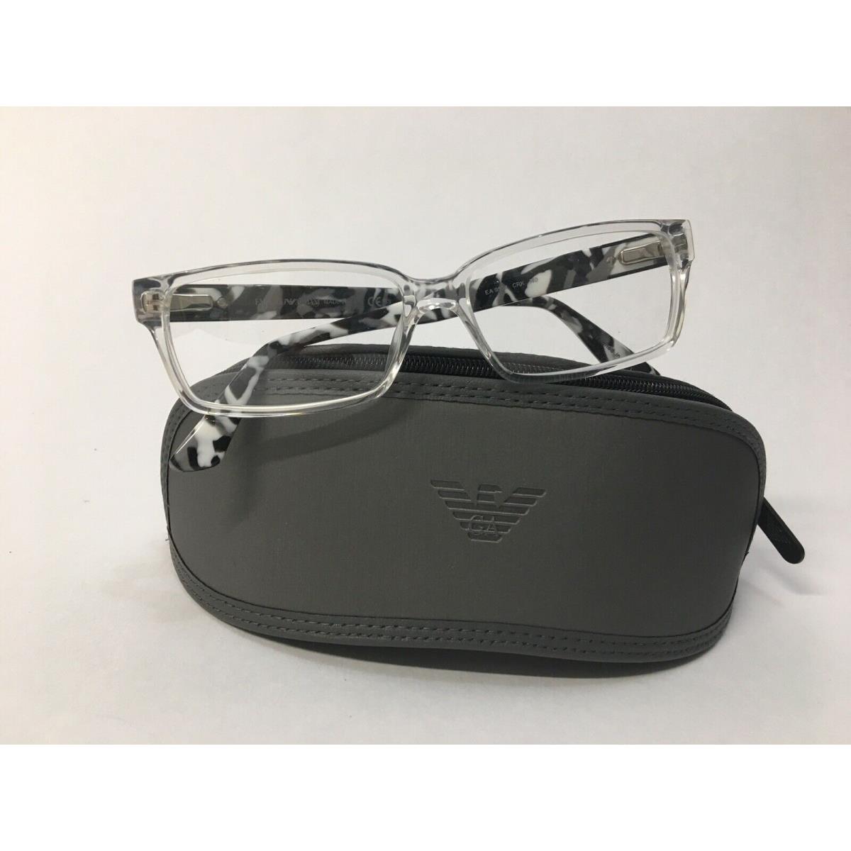 EA9594 Crk Emporio Armani Eyeglasses Frame Transparent Italy