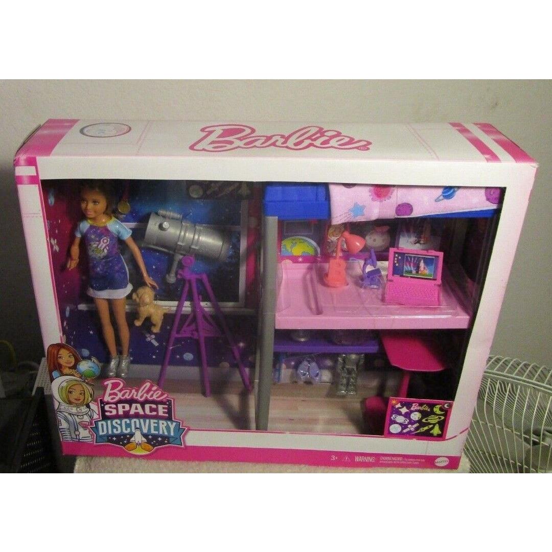 Barbie Space Discovery Stacy`s Room Playset with Doll GTW33