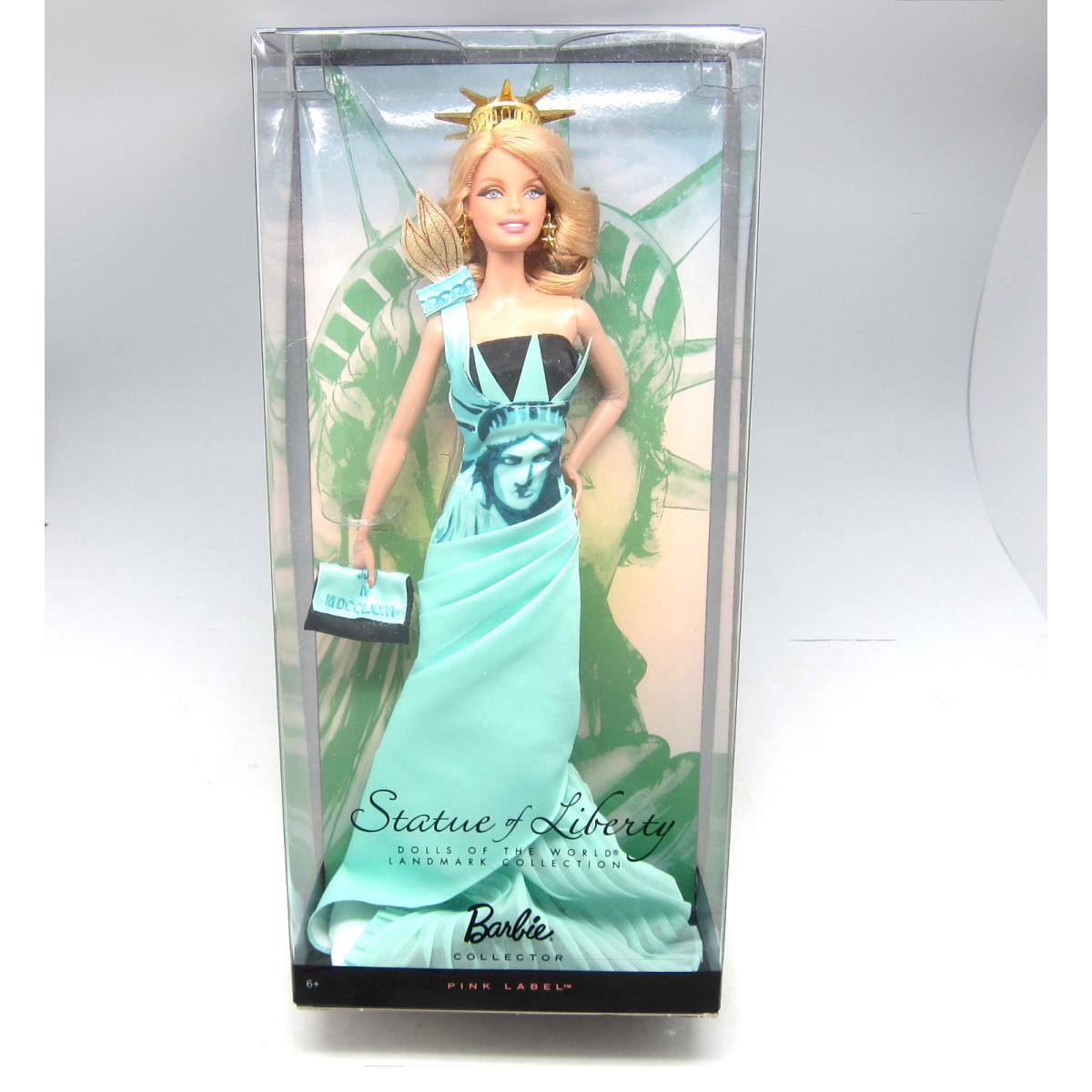 Statue of Liberty Barbie Doll Landmark Dolls of The World Barbie Collector