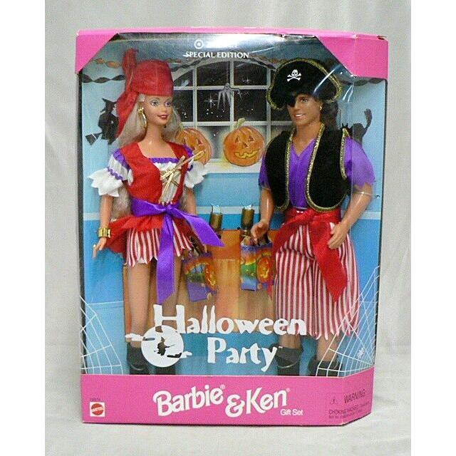 Mattel Barbie Doll Mint 1987 Barbie Ken Halloween Party