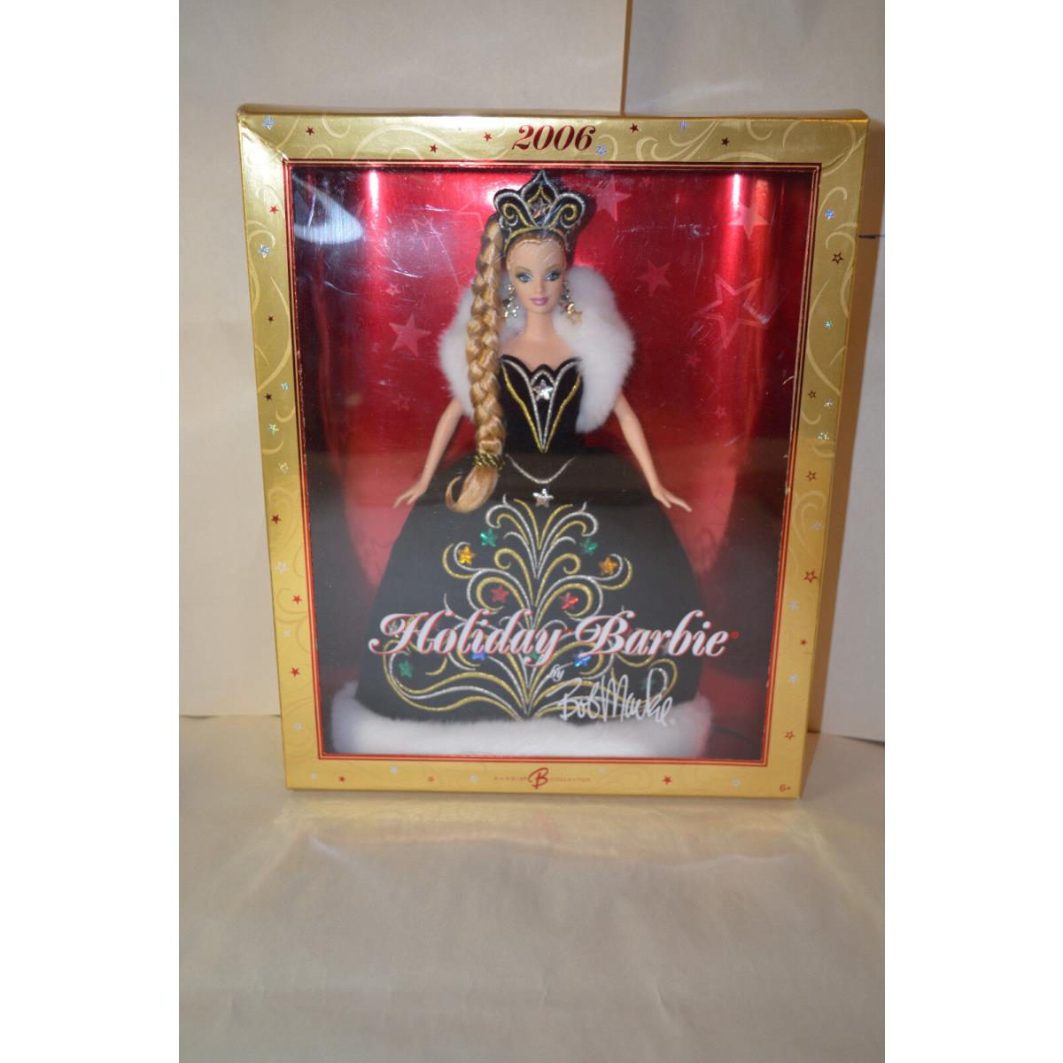 2006 Happy Holidays Barbie By Bob Mackie Special Edition Collector Blonde New826