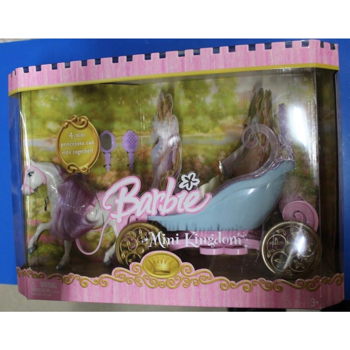 Barbie Mini Kingdom Carriage 2005 in Package Item Number 16074