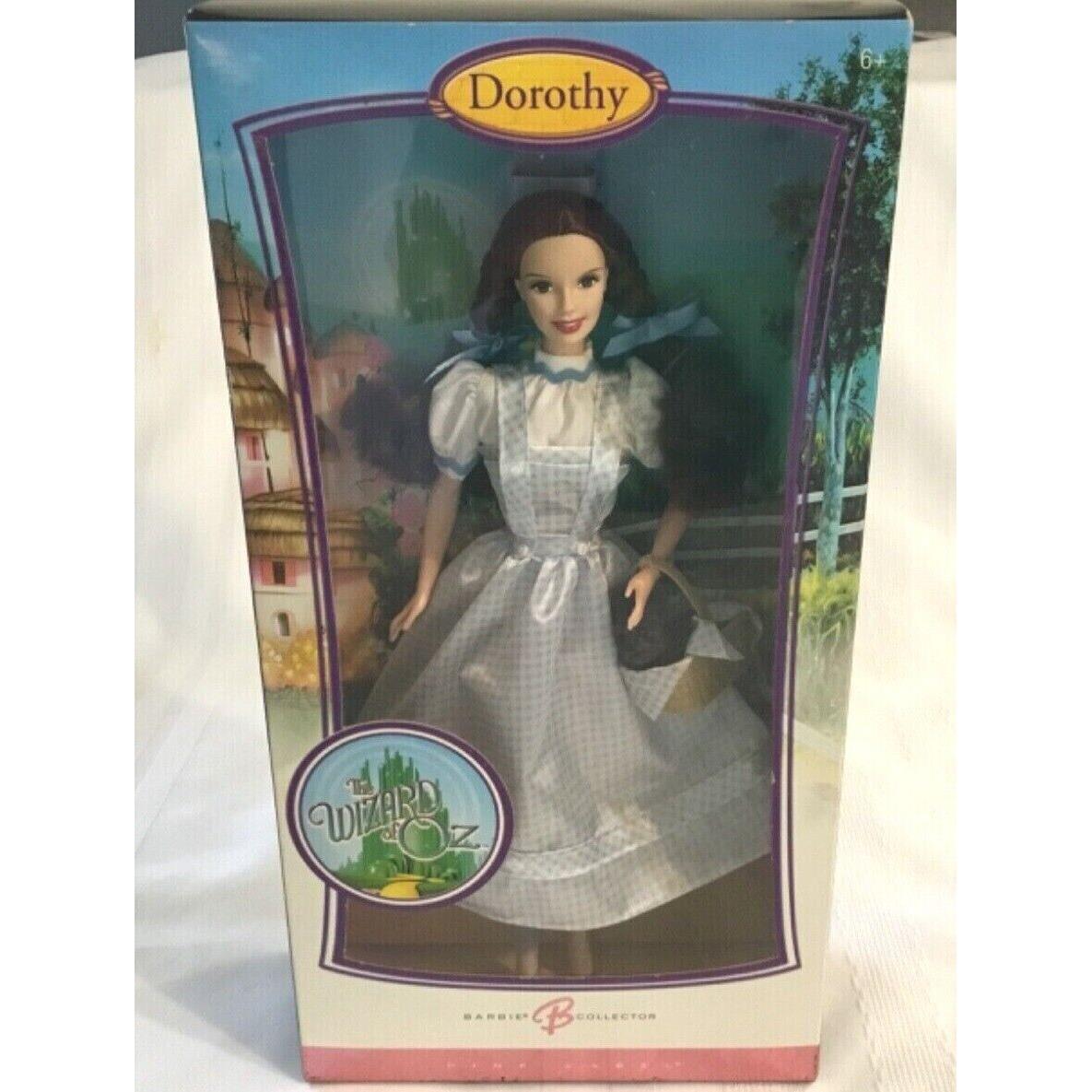 Dorothy The Wizard of Oz Barbie Collector Doll 2006 Pink Label K8682 Gale