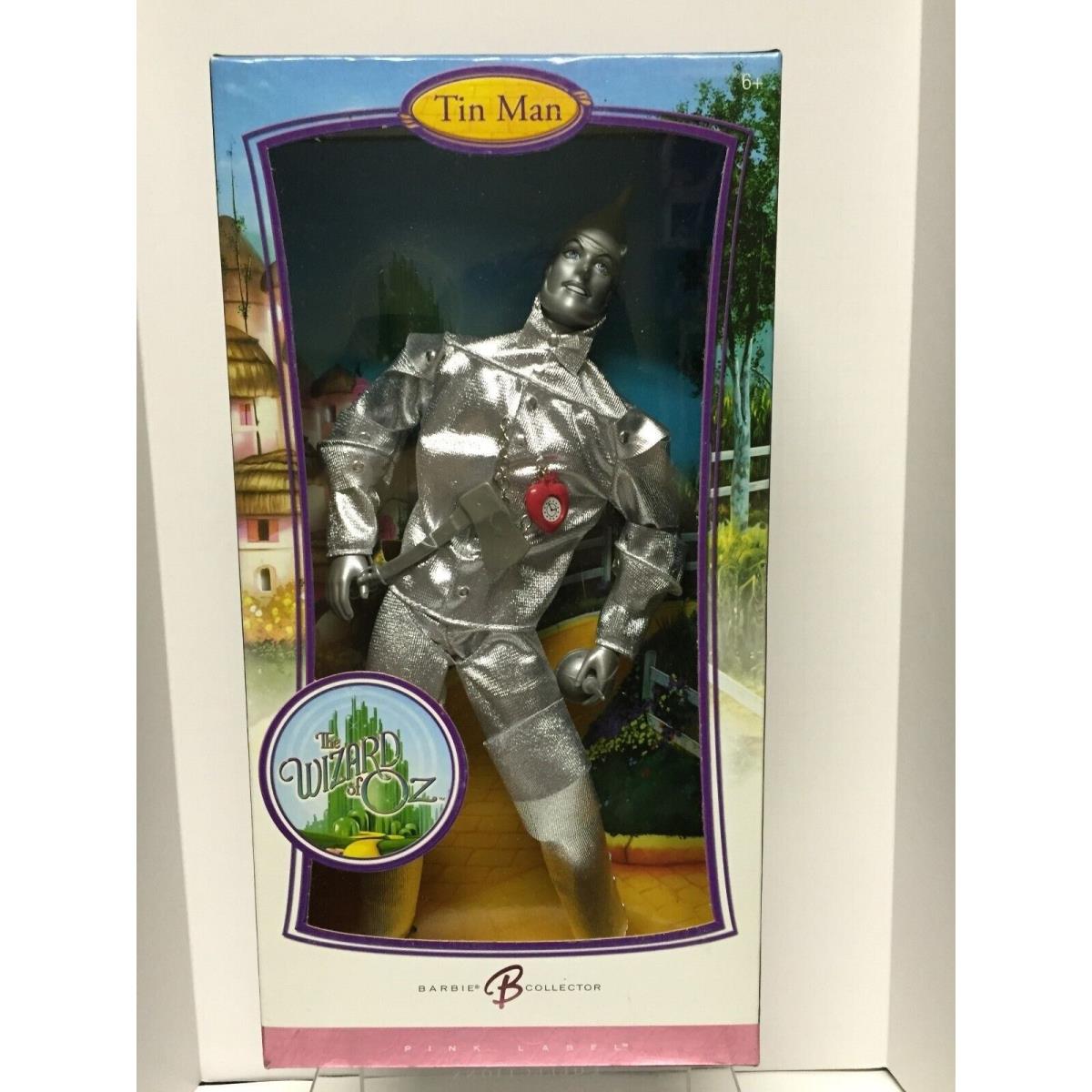 Wizard of Oz Tin Man Barbie Doll Pink Label K8687 2006