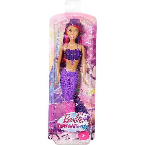Barbie Dreamtopia Gem Fashion Nikki Mermaid Doll Pink Purple Hair DHM61 2018