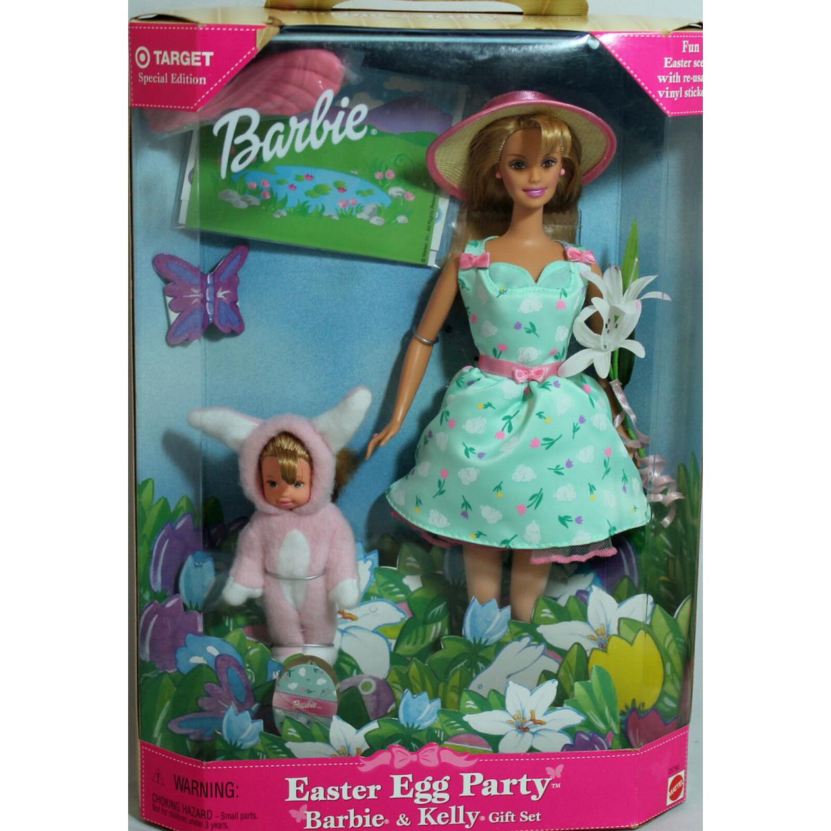 Target Easter Egg Party Barbie Kelly 1999 Mib Nrfb - 25790