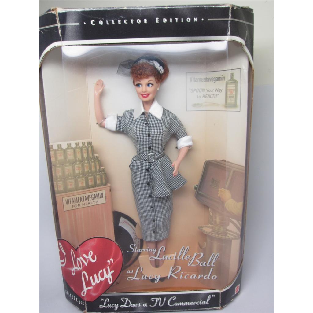 I Love Lucy Does a TV Commercial Vitameatavegamin Doll 1997 See Video