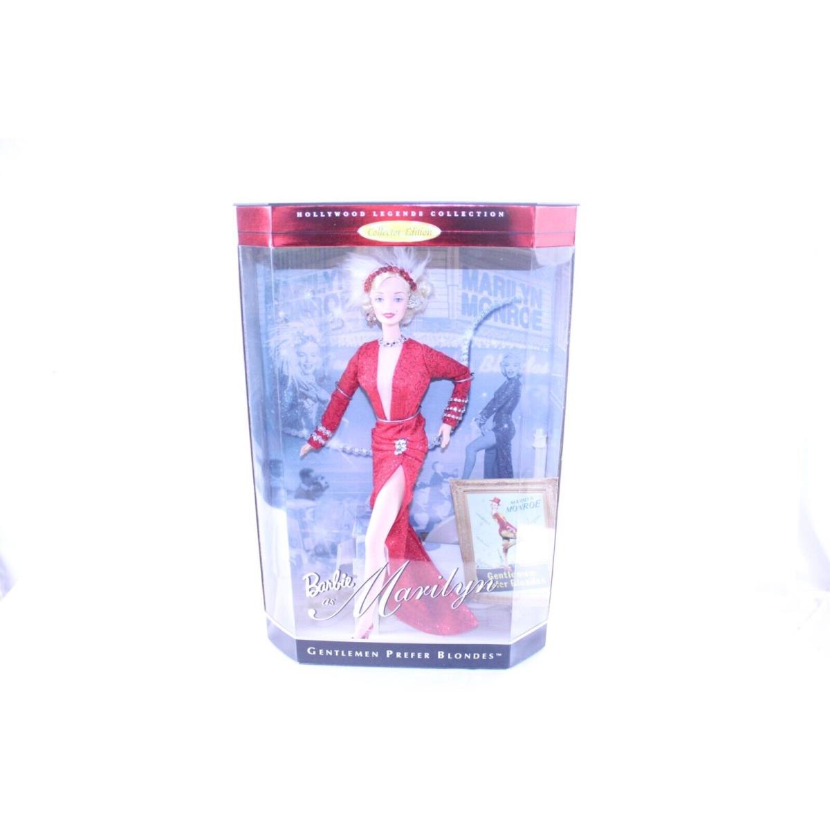 Mattel Collectible Barbie as Marilyn Hollywood Legends Series Red Dress 17452