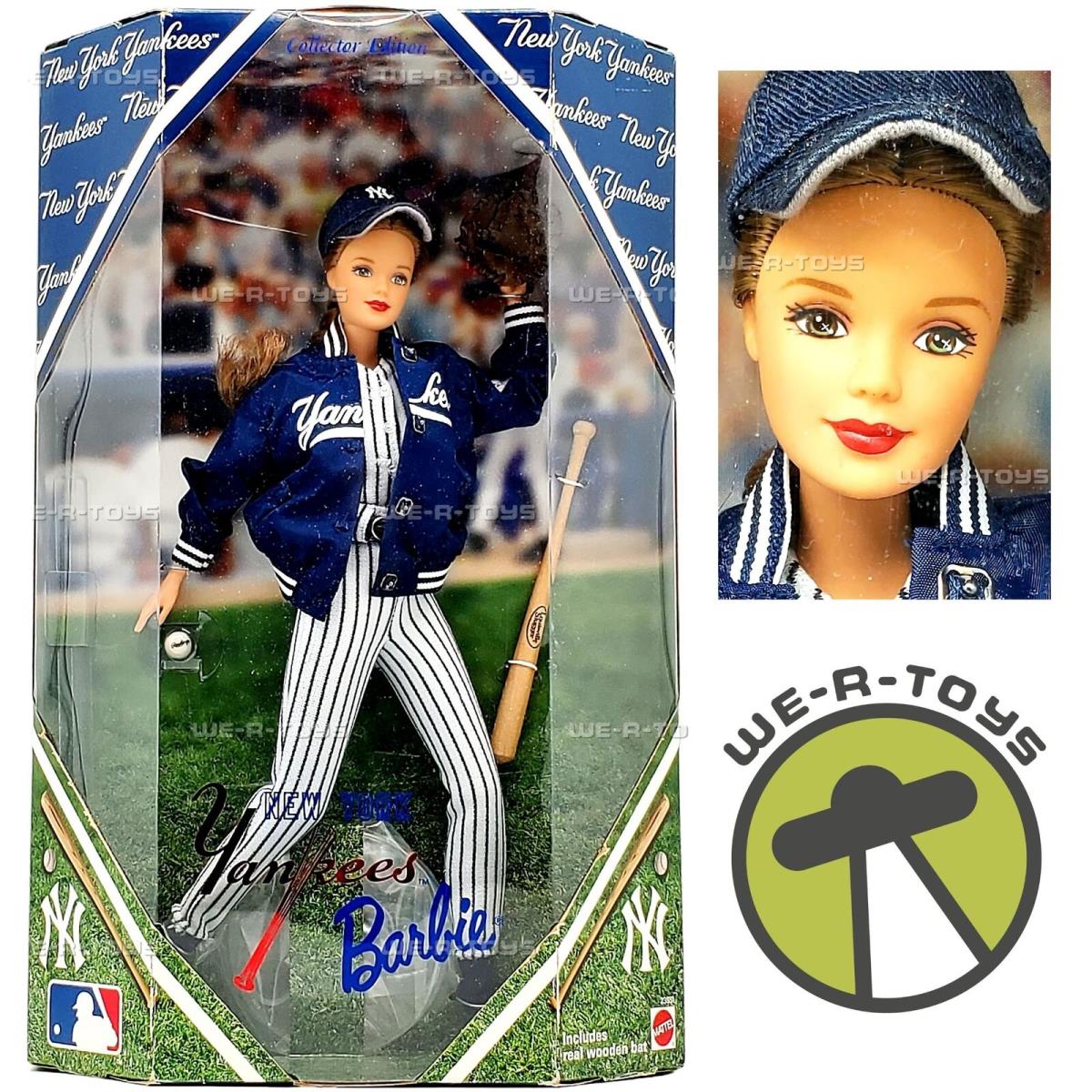 York Yankees Collector Edition Barbie Doll 1999 Mattel 23881