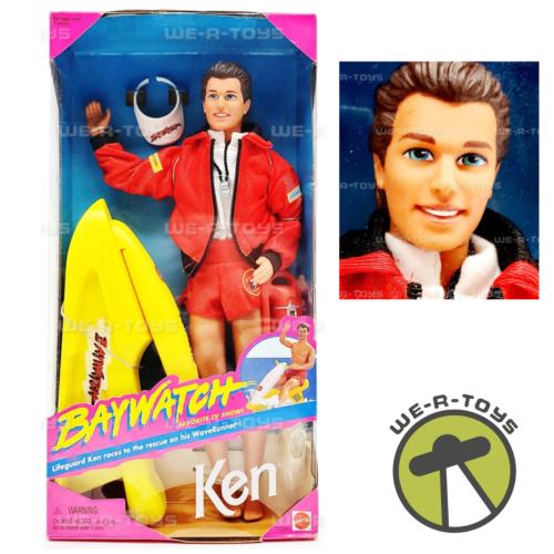Barbie Baywatch Lifeguard Ken Doll 1994 Mattel 13200