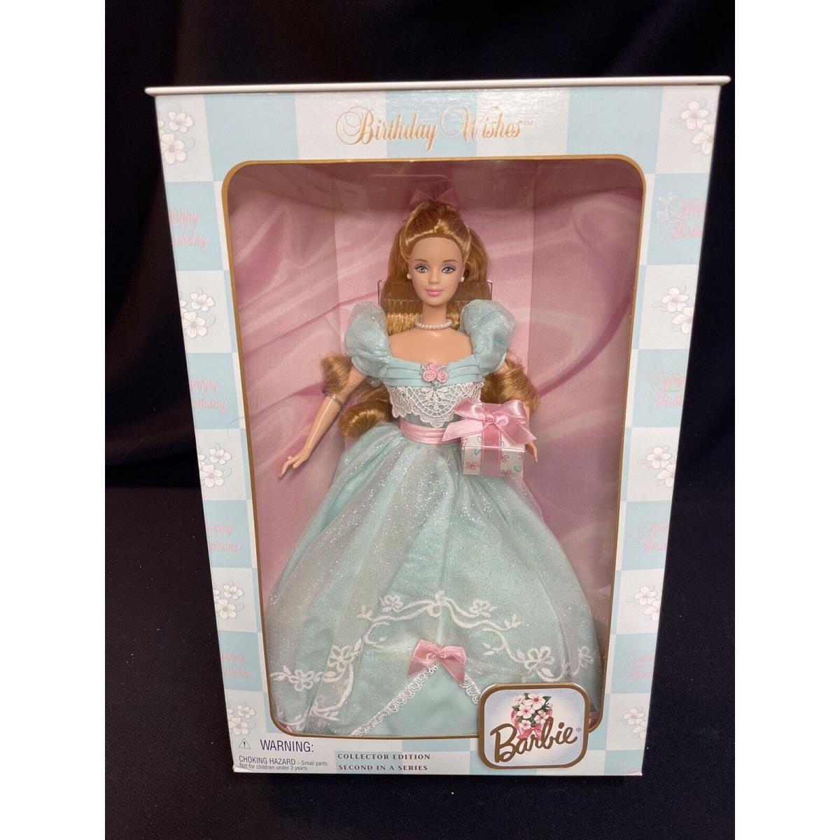 Birthday Wishes Barbie Collector Edition Second In A Series 1999 Mattel