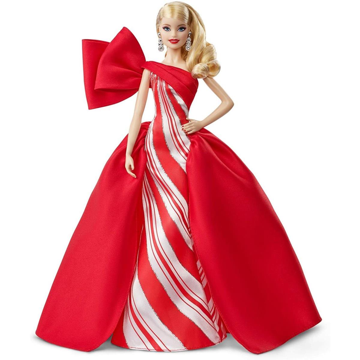 Mattel 2019 Barbie Signature Collector Holiday Barbie Collection Hair Style Blonde