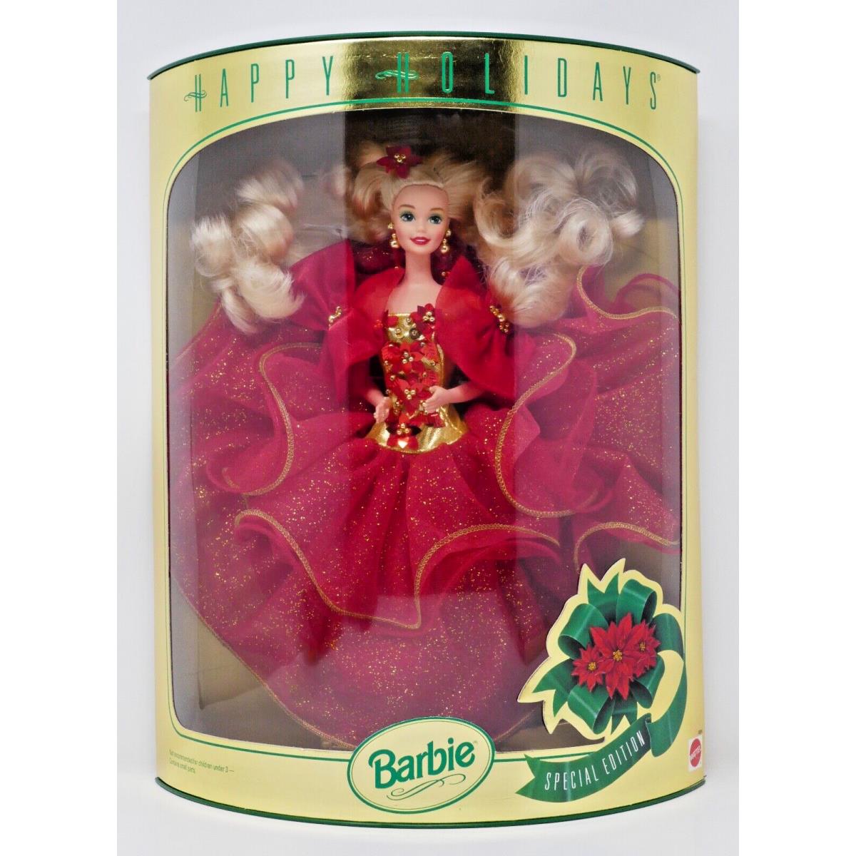 Mattel Happy Holidays Special Edition 1993 Barbie Doll Nrfb