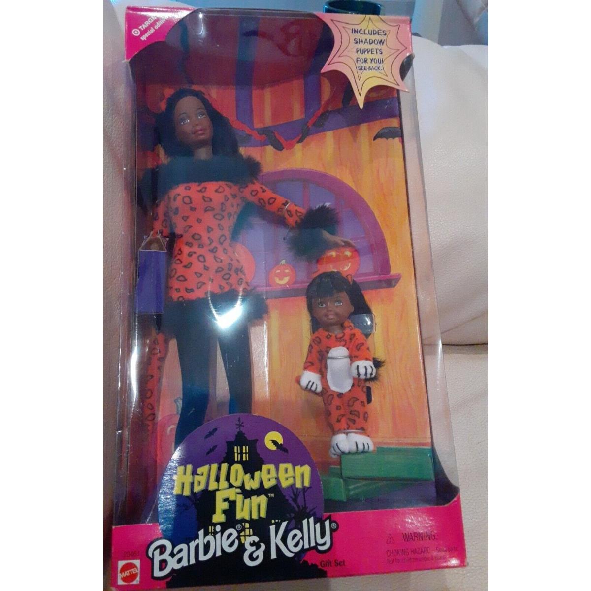 Halloween Fun Barbie Kelly African American Target Special Edition Gift Set