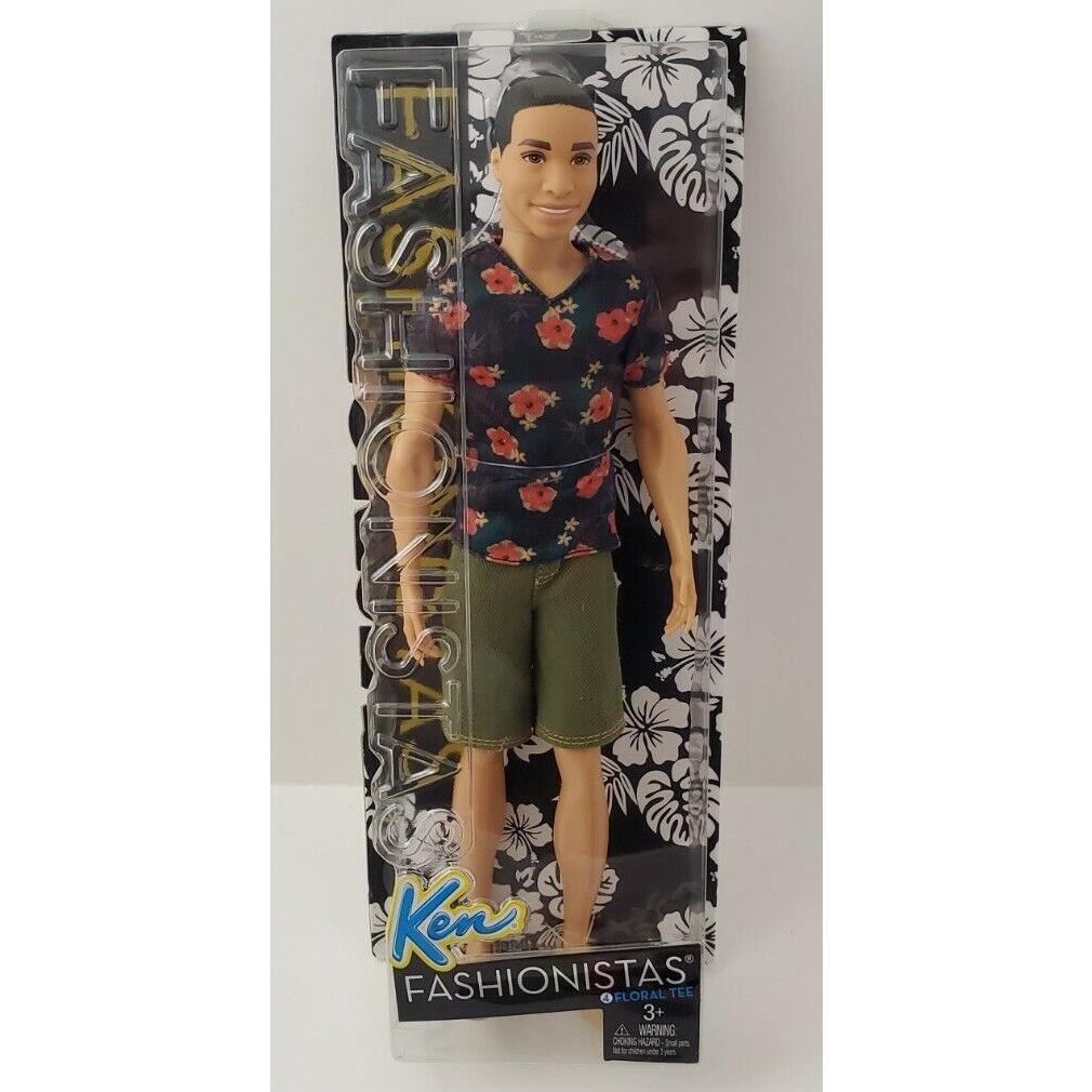 Barbie Ken Fashionistas Floral Tee and Shorts AA African American