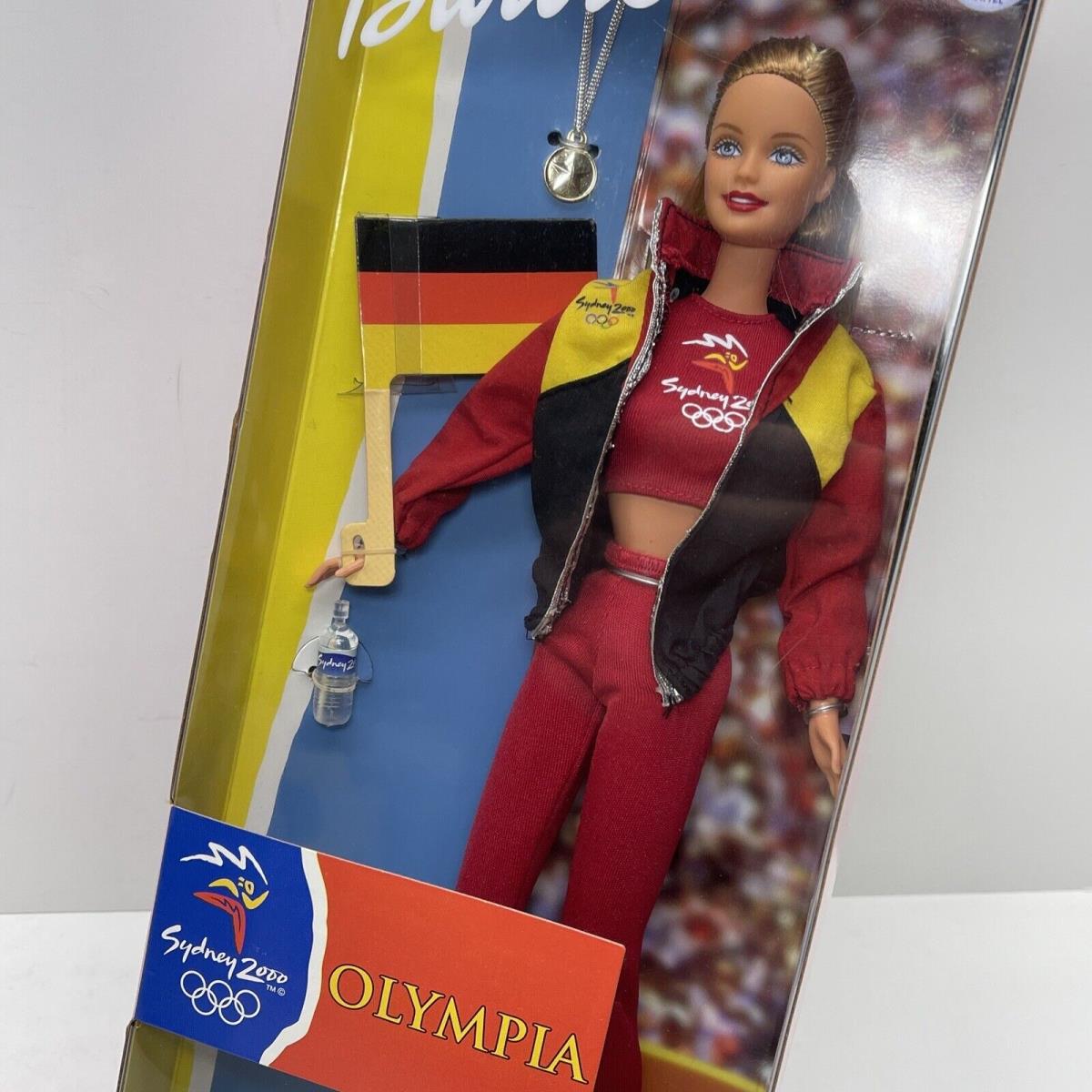 Sydney 2000 Olympics Olympia Germany Barbie Doll 25981 Mattel Vintage 1999 -new