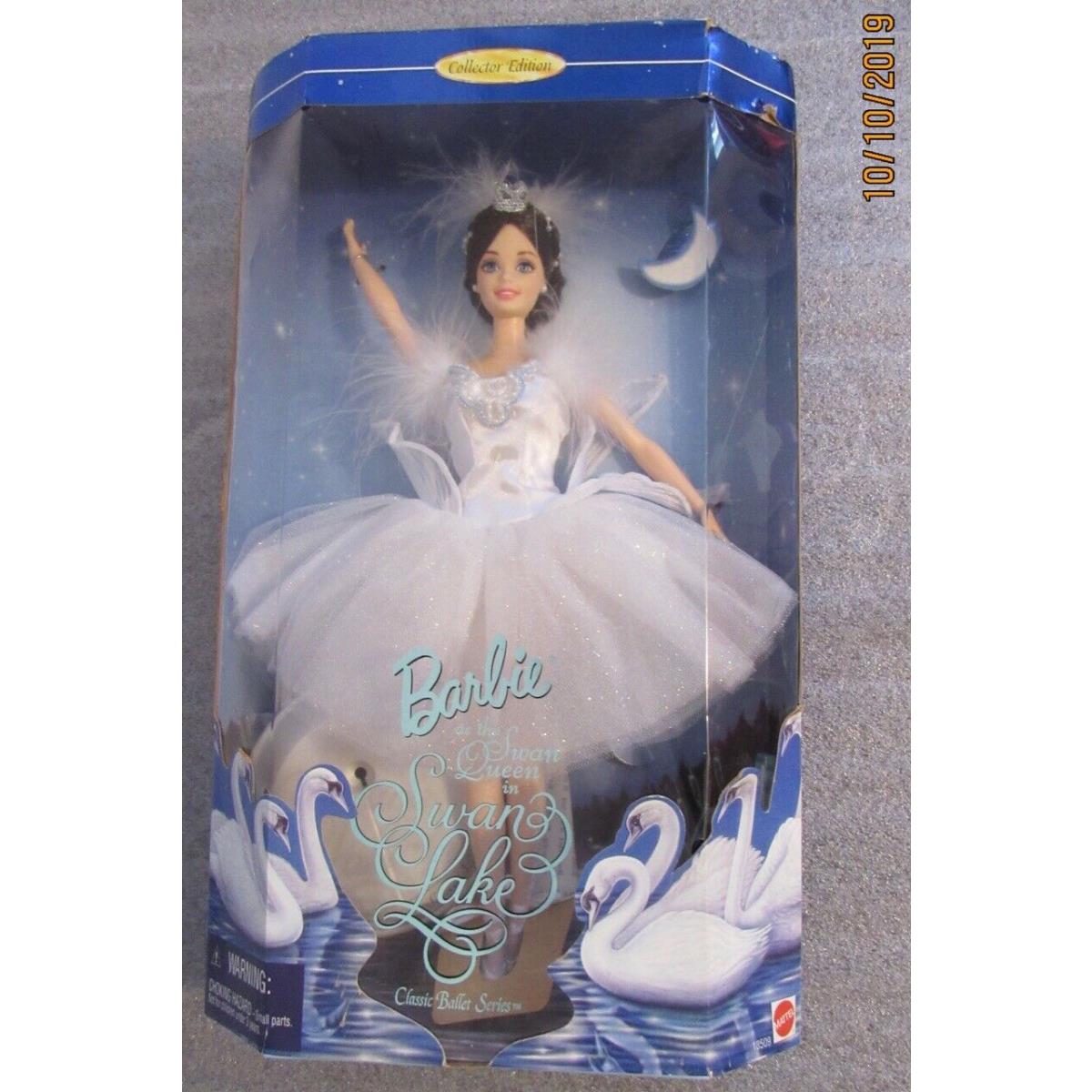 Classic Ballet Series 1997 Mattel Barbie as Swan Queen in Swan Lake Doll Nrfb