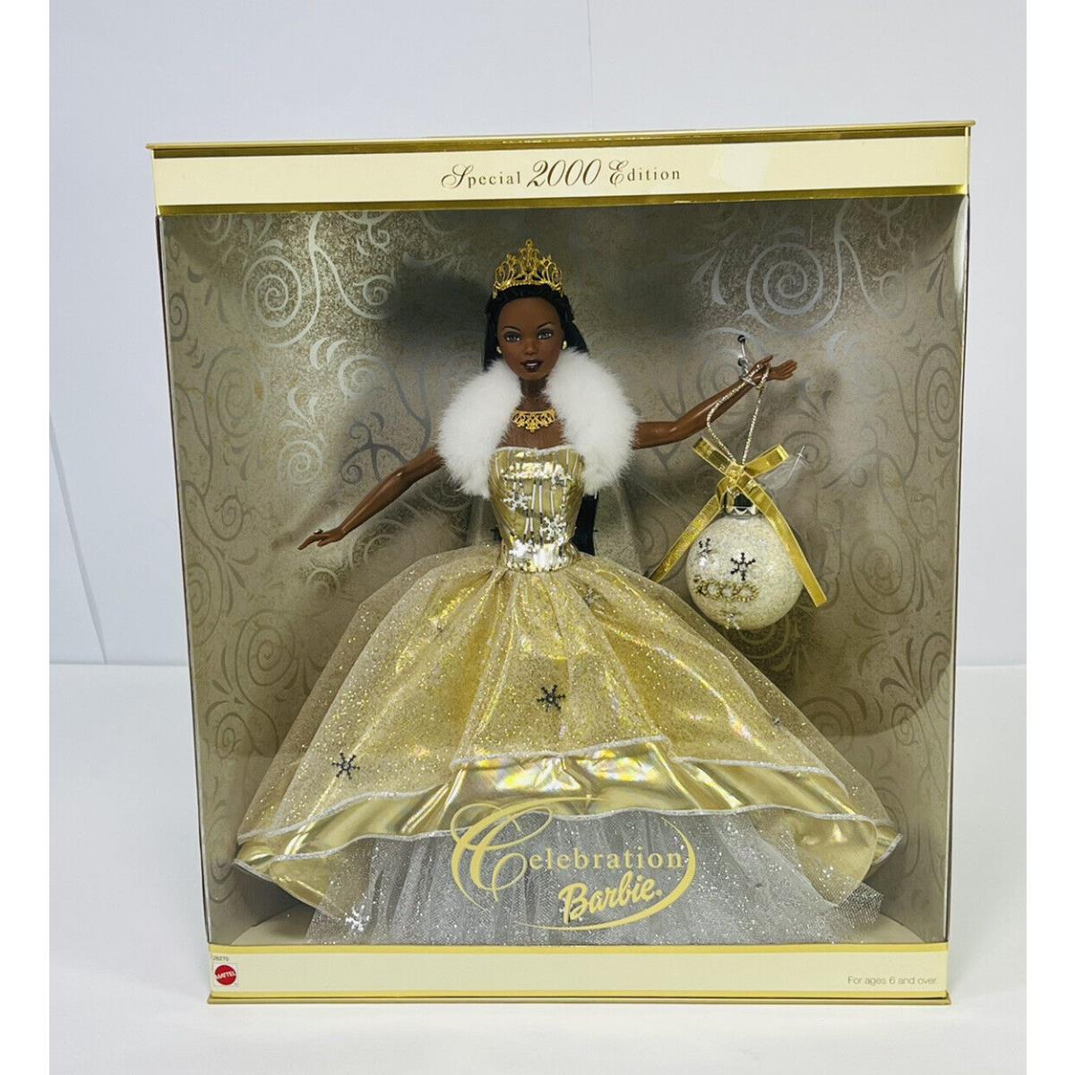 Mattel African American Special 2000 Edition Celebration 11.5 Barbie Doll 28270