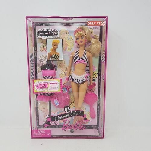 2008 Barbie Then Now 1959-2009 Bathing Suit Target Exclusive Mattel P8038