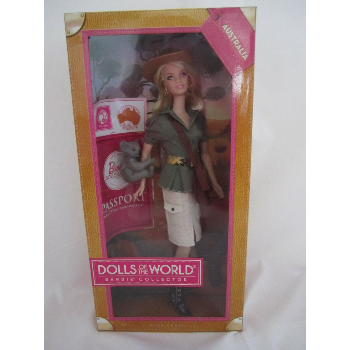 Barbie Dolls of The World Australia Dotw 2011 Nfrb Mint Aussie