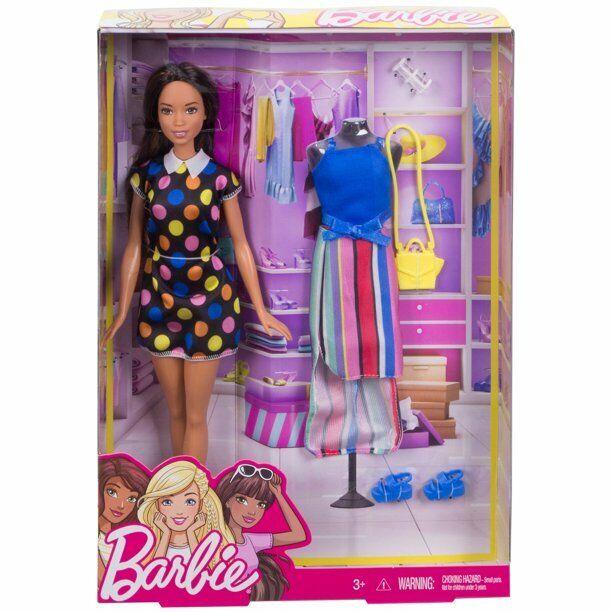 Mattel Barbie Doll Fashions Brunette Latina Fashionista Exclusive Doll