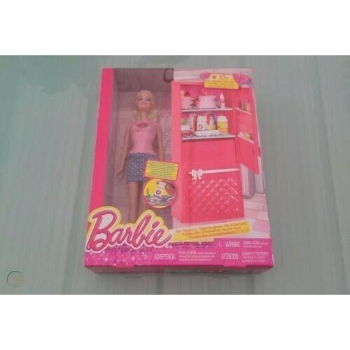 Barbie Glam Refrigerator Doll Set