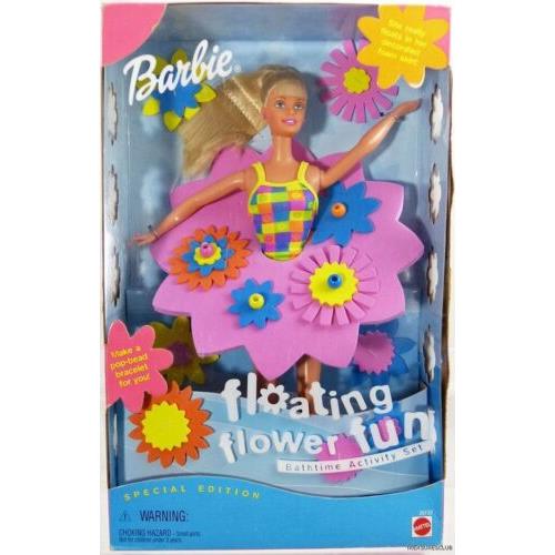 Floating Flower Fun Barbie Doll 26133 Excellent Condition Nrfb 1999 Mattel Inc