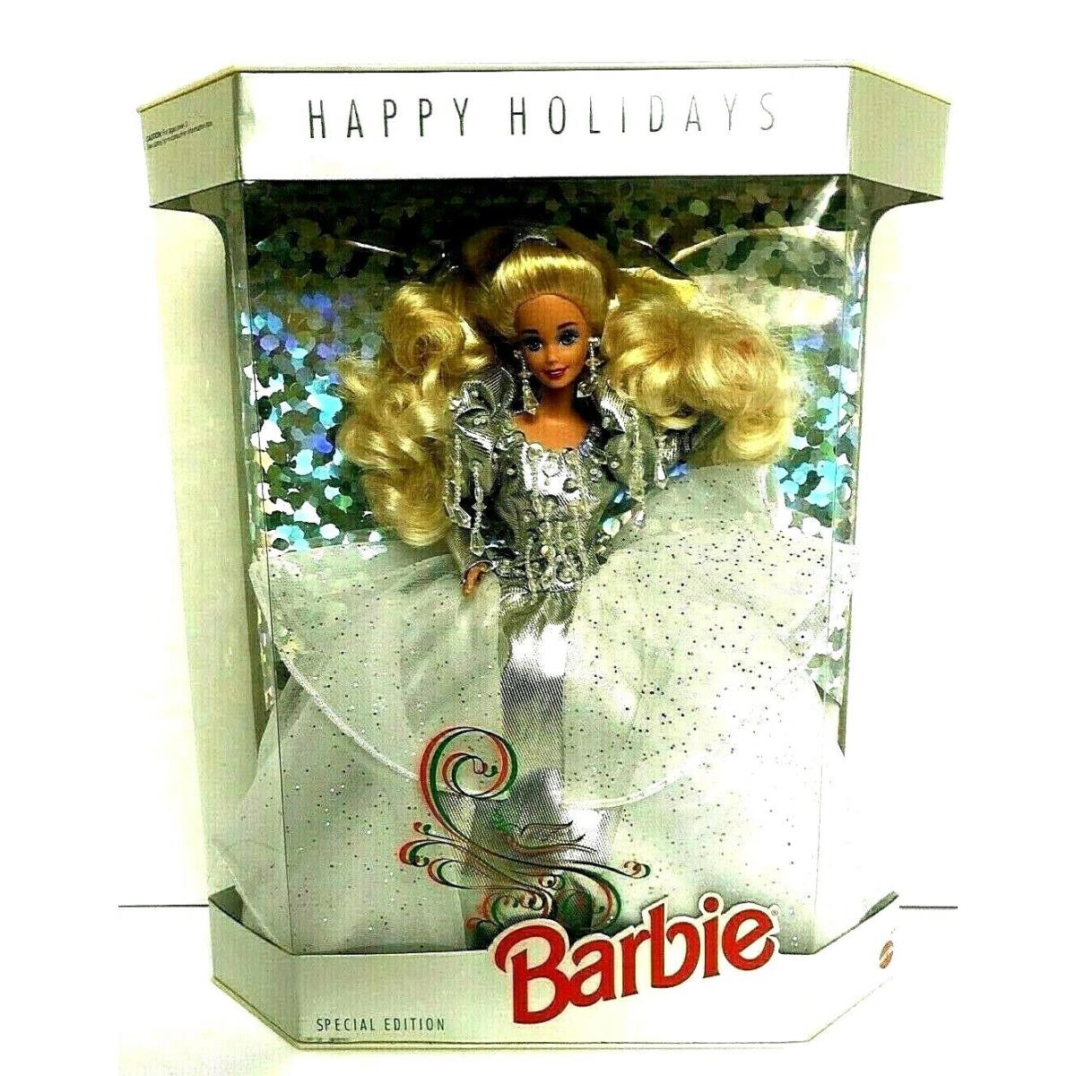 1992 Vintage Happy Holidays Barbie Doll Special Edition Mattel Nrfb