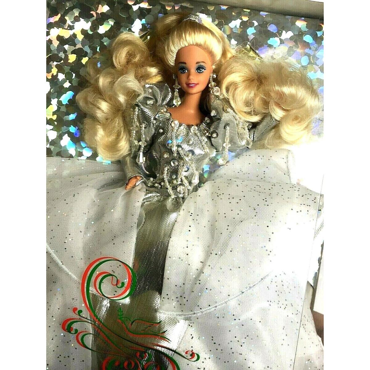 1992 Vintage Happy Holidays Barbie Doll Special Edition Mattel Nrfb