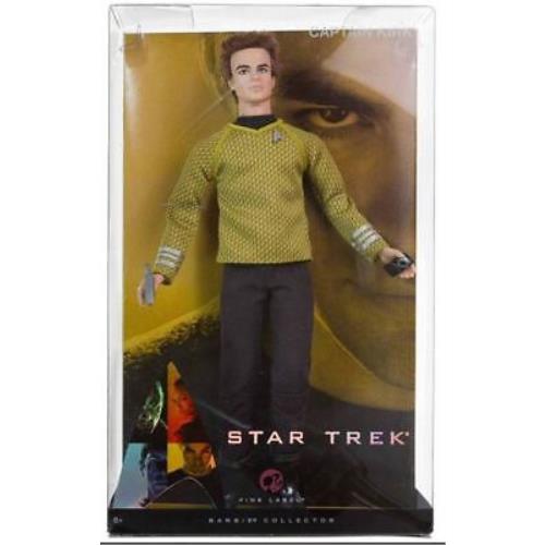 Barbie Star Trek Ken as Captain Kirk Doll Pink Label 2008 Mattel N5502